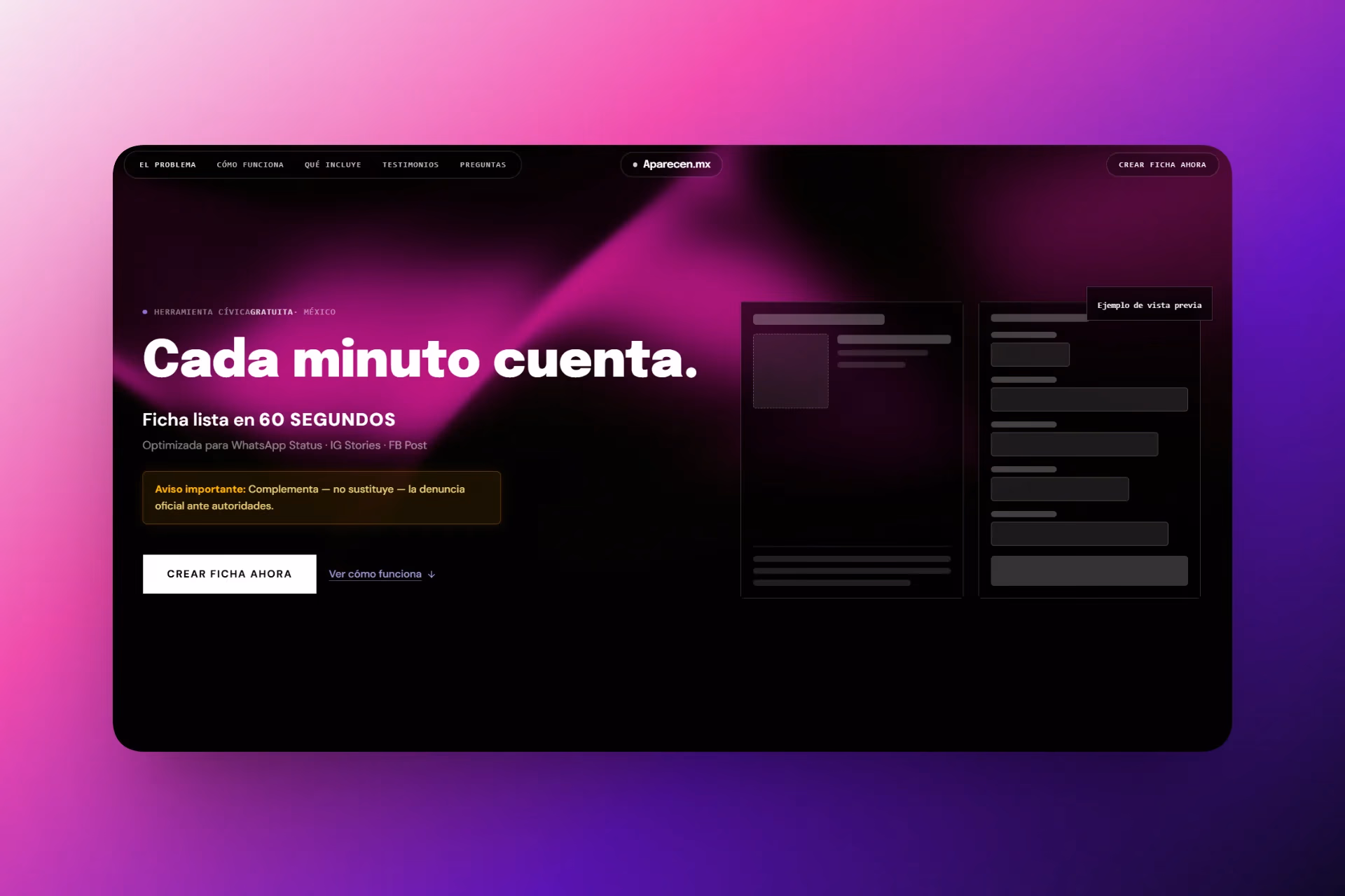 Aparecen.mx